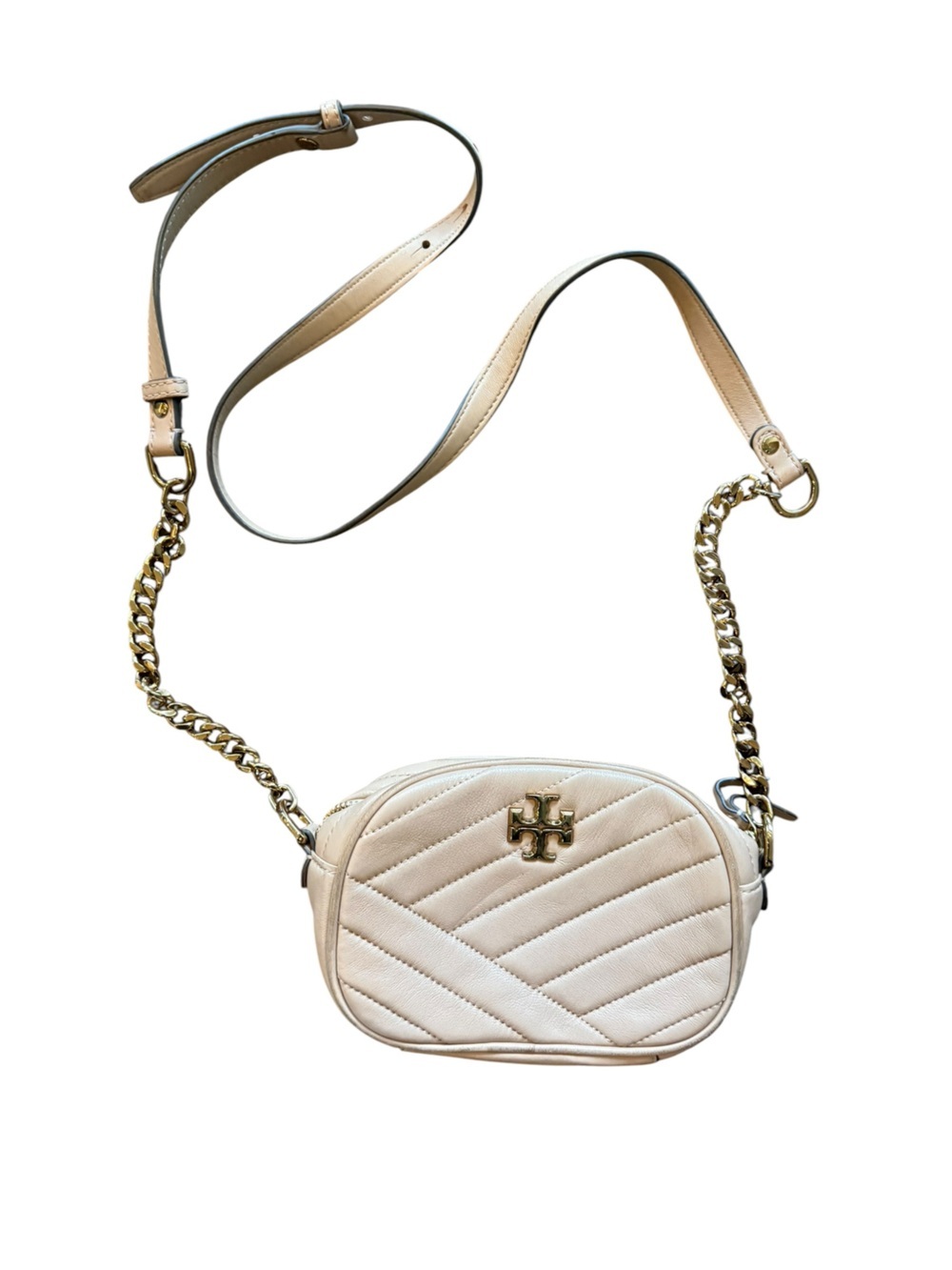 Tory Burch Kira Chevron Small Camera Bag